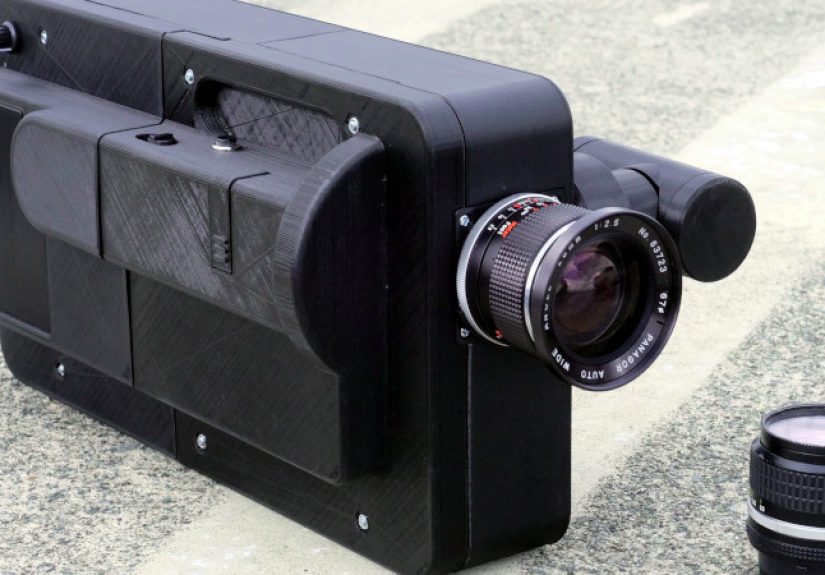 A 3D Printed 35mm Movie Camera