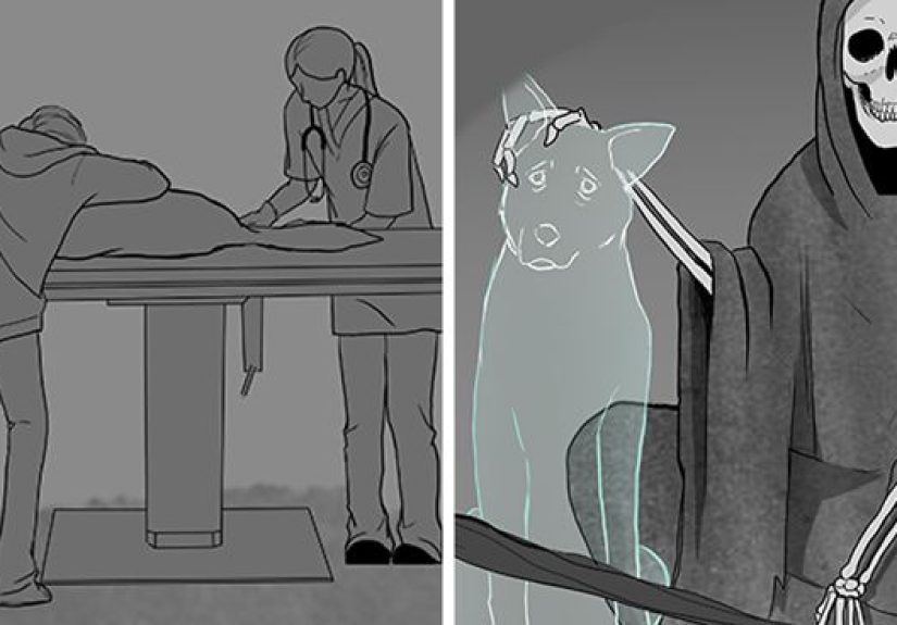 A Heartbreaking Comic About Putting Your Dog To Sleep