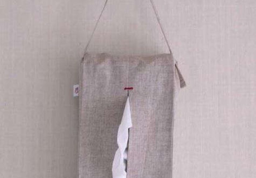 Accessories: Linen Tissue Box Covers