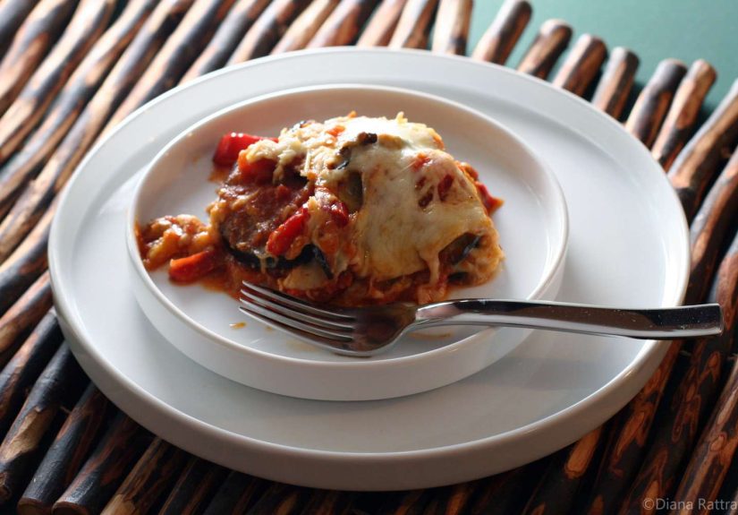 Easy Eggplant Bake With Spaghetti Sauce and Cheese Recipe