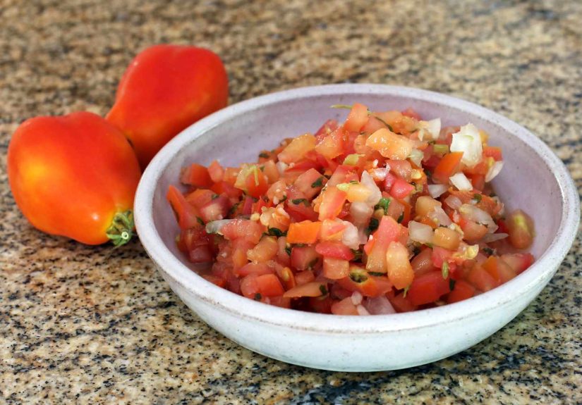 Easy Fresh Salsa Cruda Recipe