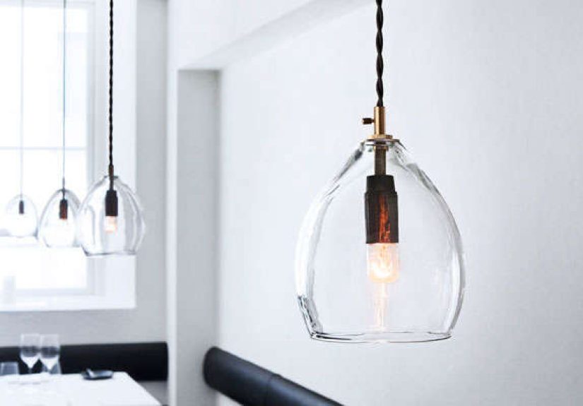 High/Low: Handblown Glass Pendant Light