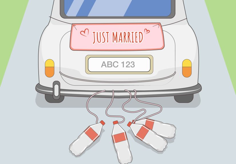 How to Decorate a Wedding Car with Ribbon (12 Fun and Simple Ways)