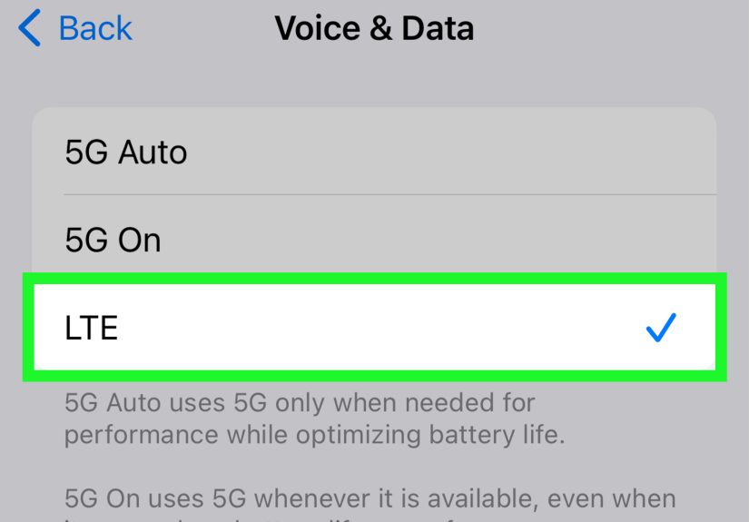 How to Enable LTE on an iPhone in 4 Simple Steps