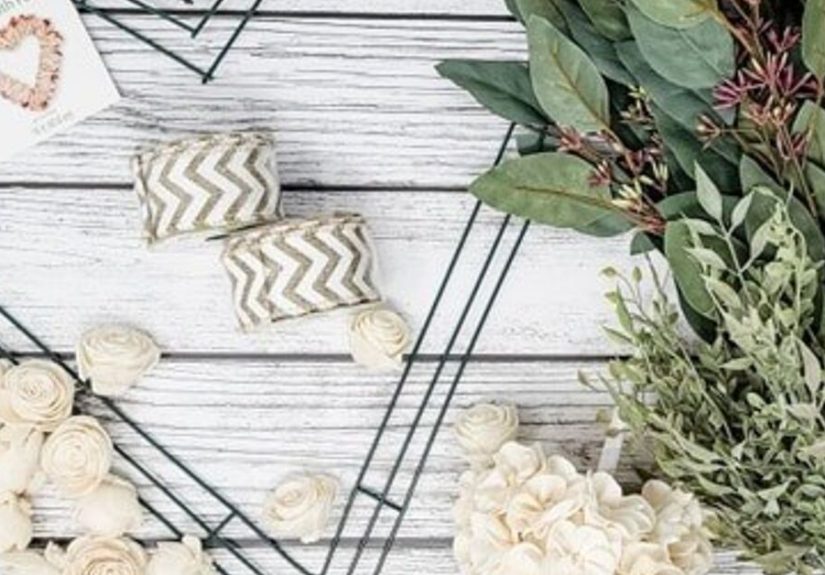 How to Make a Cute DIY Wire Heart Wreath on a Budget