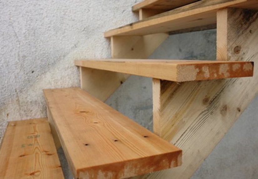 How to Make Rounded Wood Steps