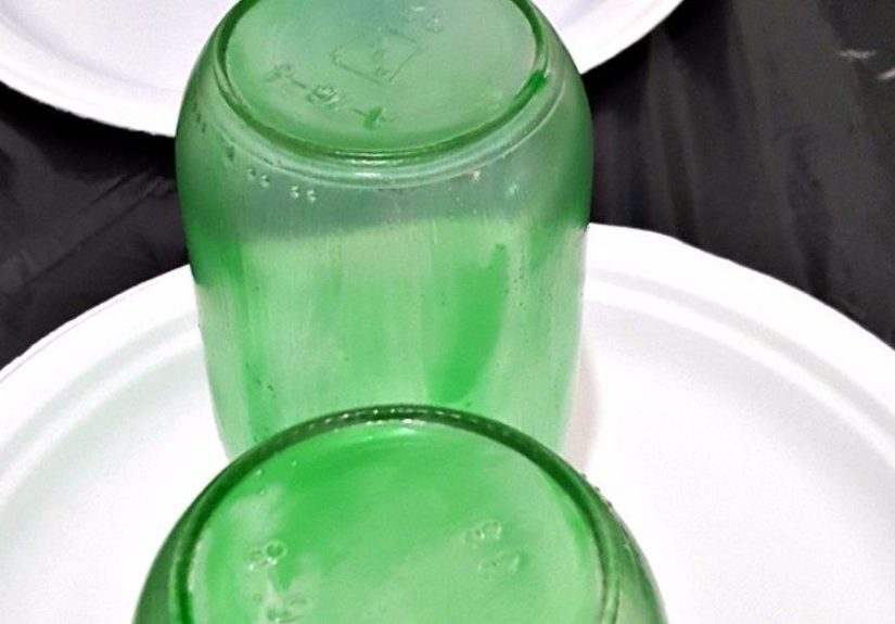 Painted Mason Jar Lanterns
