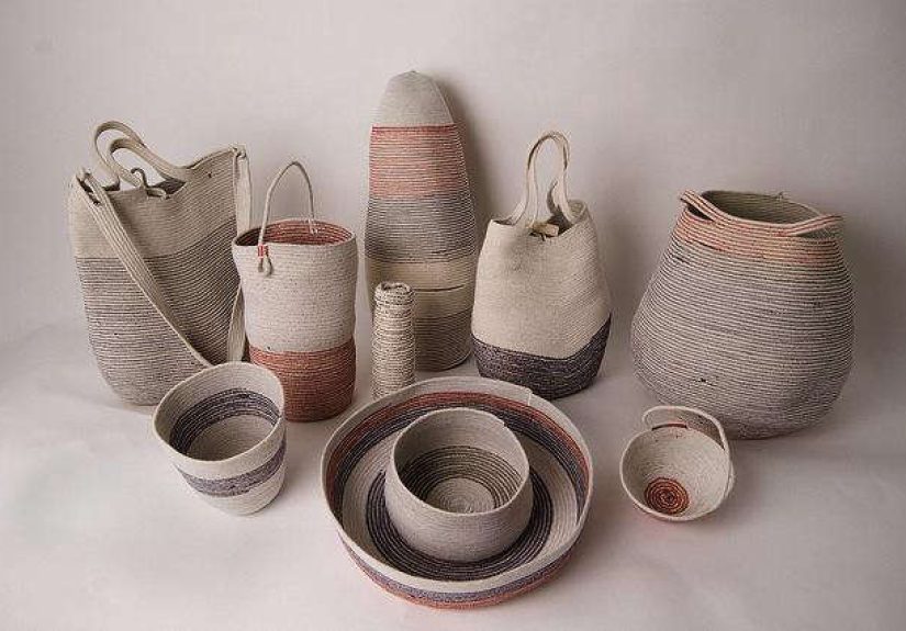 Storage: Rope Baskets by Doug Johnston