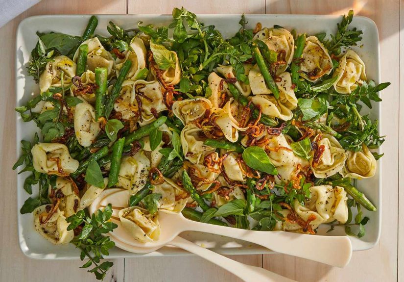 Tortellini Basil Salad Recipe