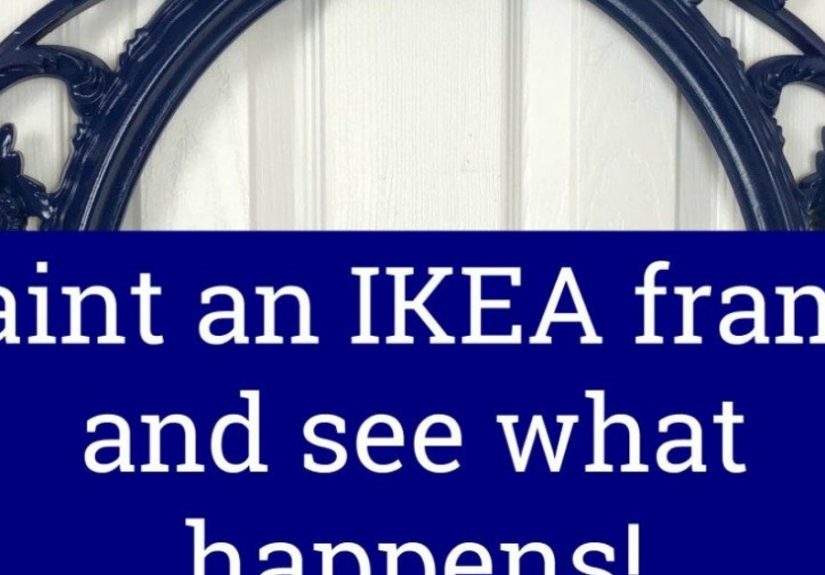 Use a Picture Frame for an Amazing Wreath