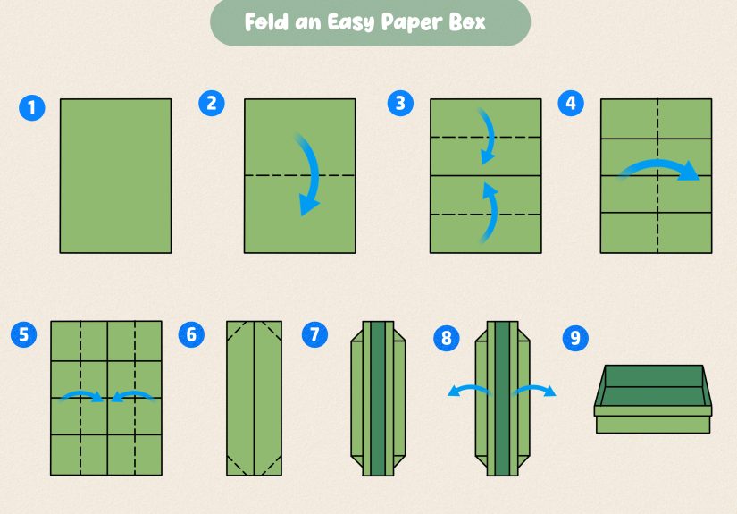 4 Ways to Make an Easy Paper Box
