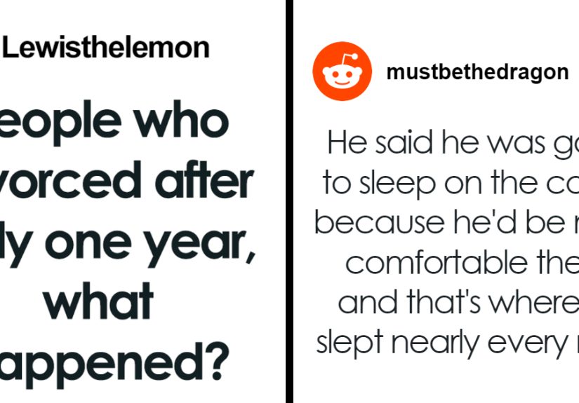 40 People Share Why Their Marriage Didn’t Even Last A Year