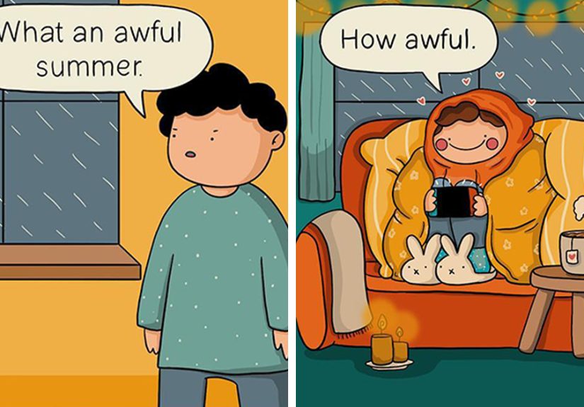 Artist Illustrates Everyday Life With Her Boyfriend In 38 Relatable Comics (New Pics)