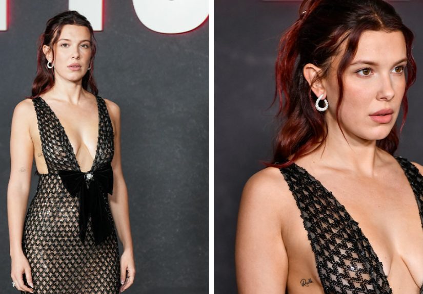 "Baffled By Natural Breasts": Millie Bobby Brown Defended Against Trolls After Low-Cut Dress Sparks Cruel Reactions