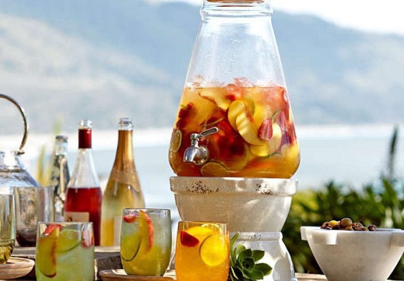 Cork-Lid Beverage Dispenser