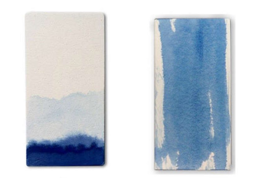 Dip-Dyed Walls: Ombre Tiles from Clé