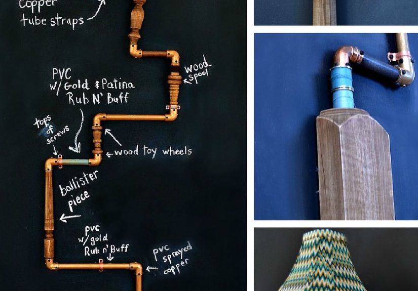 DIY Industrial Pipe Lamp