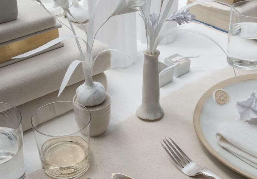 DIY: Painted Runner Tablecloth by David Stark