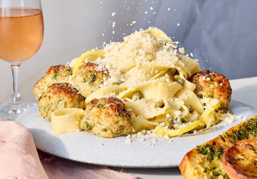 Easy Chicken Piccata Meatball Recipe