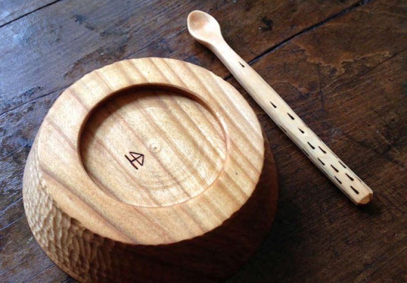 Hatchet & Bear Baby Bowl+Spoon Set