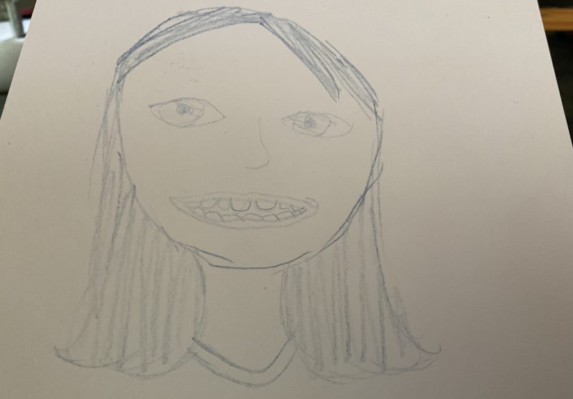 Hey Pandas, Draw Yourself With Your Non Dominant Hand And Post The Result!