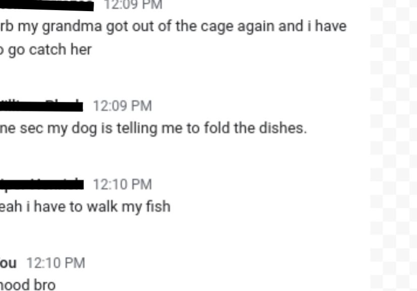 Hey Pandas, What Is The Wierdest Converstation You’ve Seen That Made Sense Is A Way?