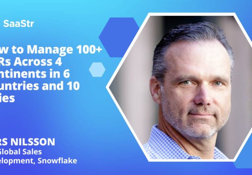 How to Manage 100+ SDRs Across 4 Continents with Snowflake VP, Global Sales Development Lars Nilsson (Pod 612 + Video)