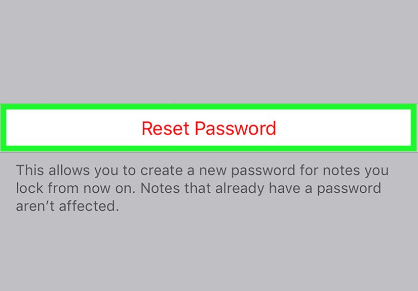 How to Reset Your Password for Locked Notes on an iPhone