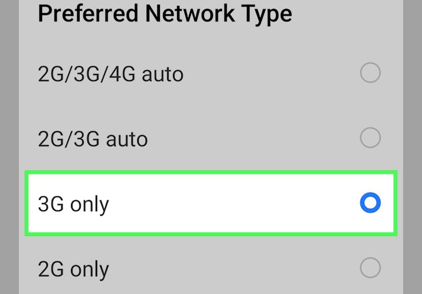 How to Switch from 4G to 3G on Android: Step-by-Step Guide