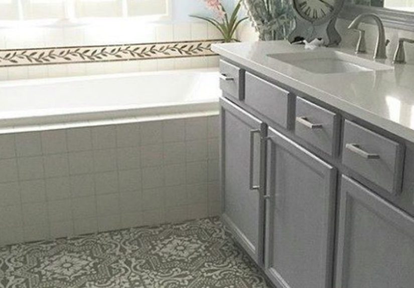 Make Old Floors New & Fabulous With Floor Stencils