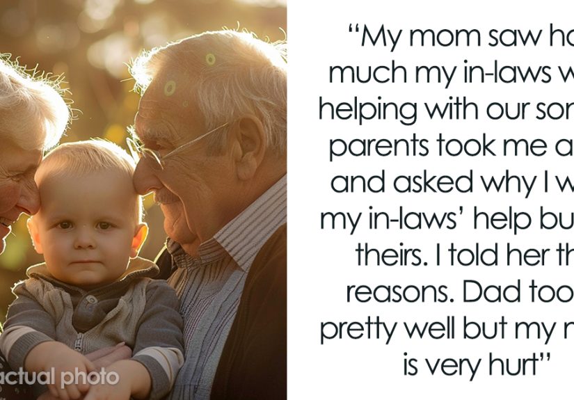 Mom Can't Believe Son Lets His In-Laws Help With Baby, But Doesn't Allow Her As She's Overprotective
