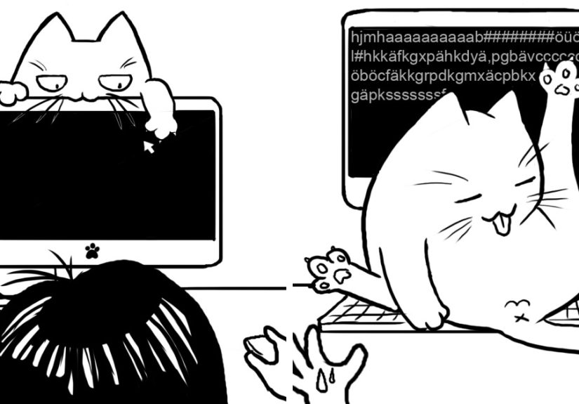 My Diary Comics About My Life With Two Cheeky Cats (Part 2)