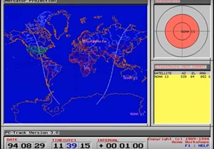 Receiving Radio Signals From Space Like It’s 1994