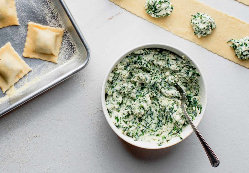 Ricotta and Spinach Ravioli Filling Recipe
