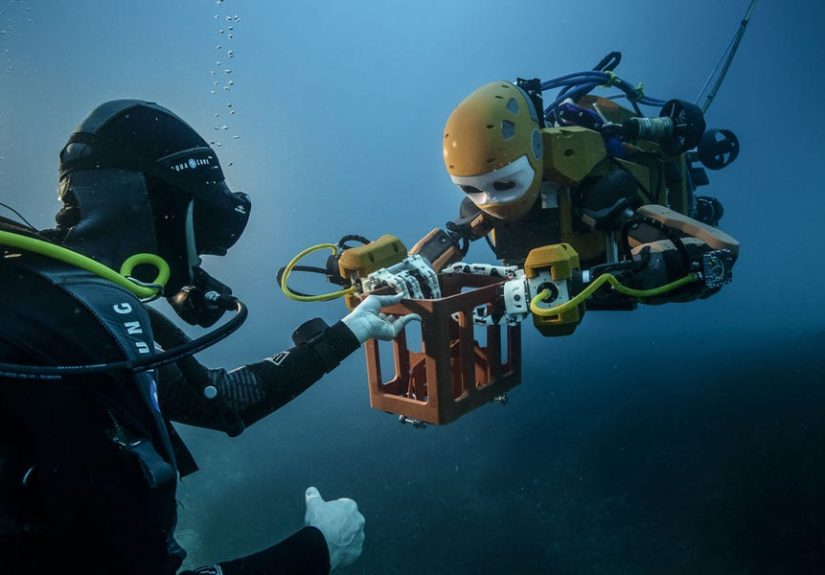 This Tactile Robot Diver Lets Explorers Feel Around Shipwrecks