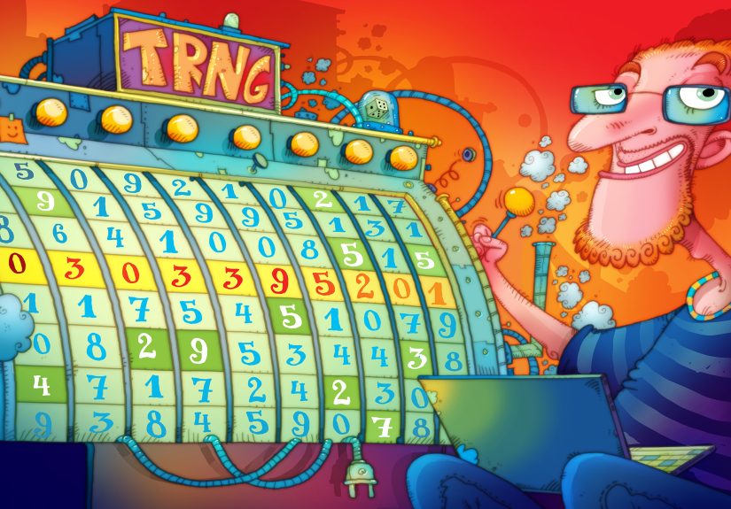 True Random Number Generator For A True Hacker