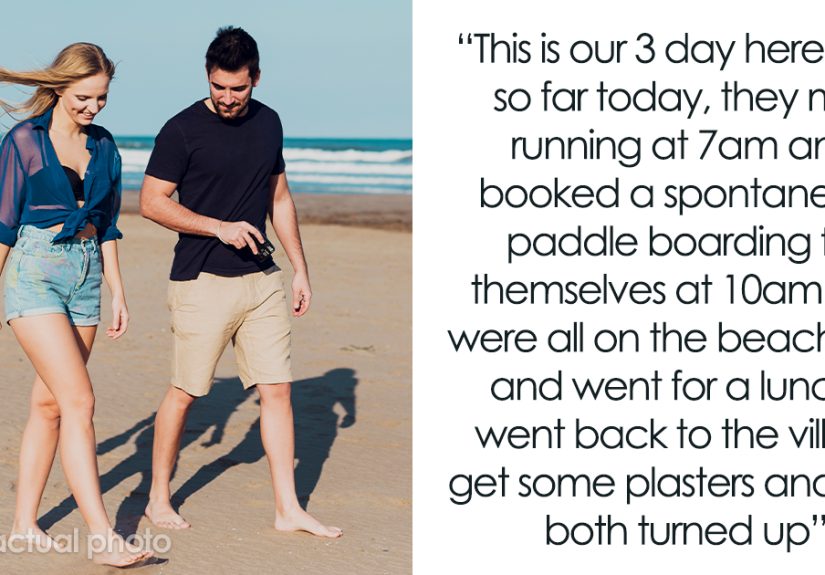 Wife Suspicious As Husband Becomes Glued To Her Bestie During Holiday, Feels Like Something’s Off