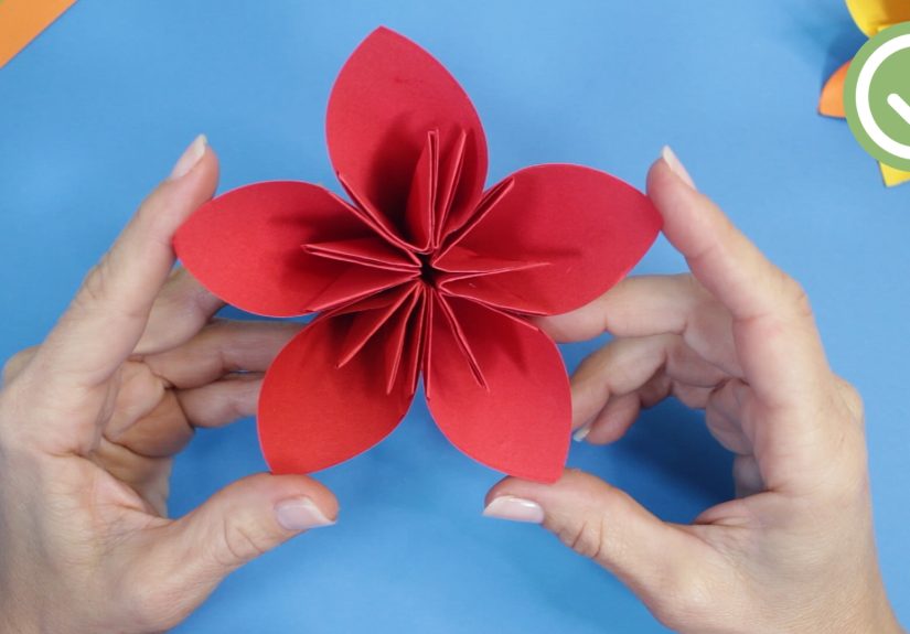 How to Make a Kusudama Flower: Fun Sticky Note Origami
