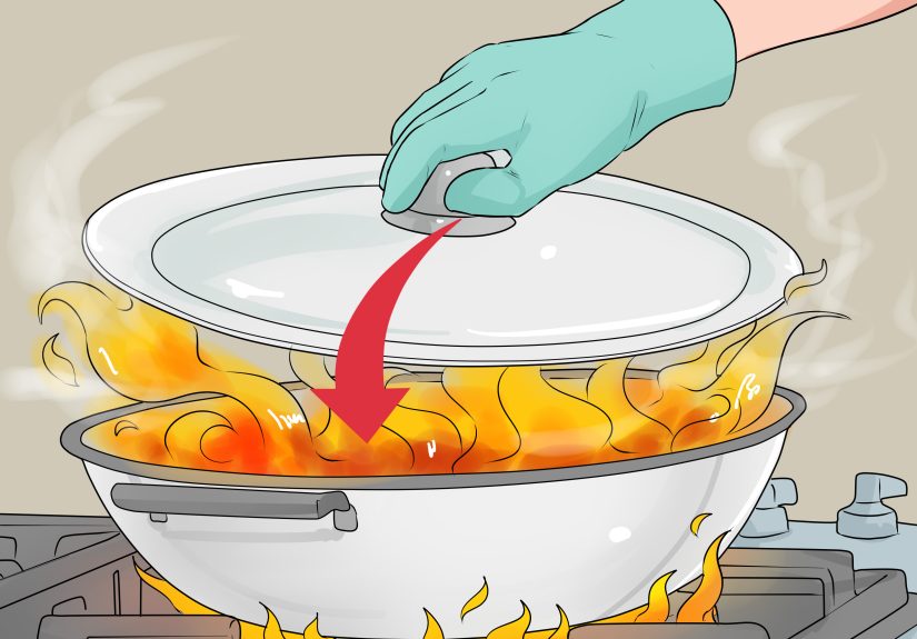 How to Prevent a Kitchen Fire: 13 Steps