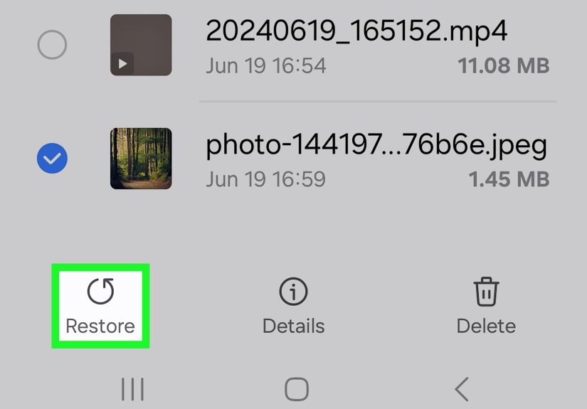 How to Recover Trash Files on Samsung Galaxy: Restore Media