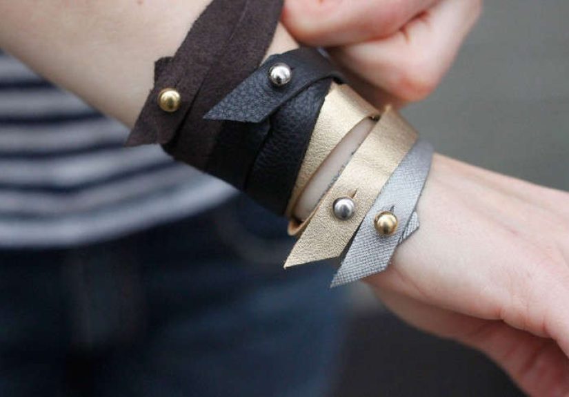 Leather Wrap Bracelet