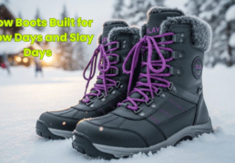 Snow Boots Built for Snow Days and Slay Days - Dumb Little Man