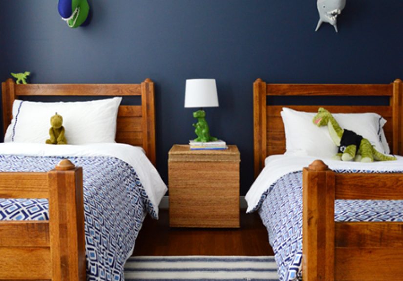 Turning One Boy's Duvet Cover Into Two!