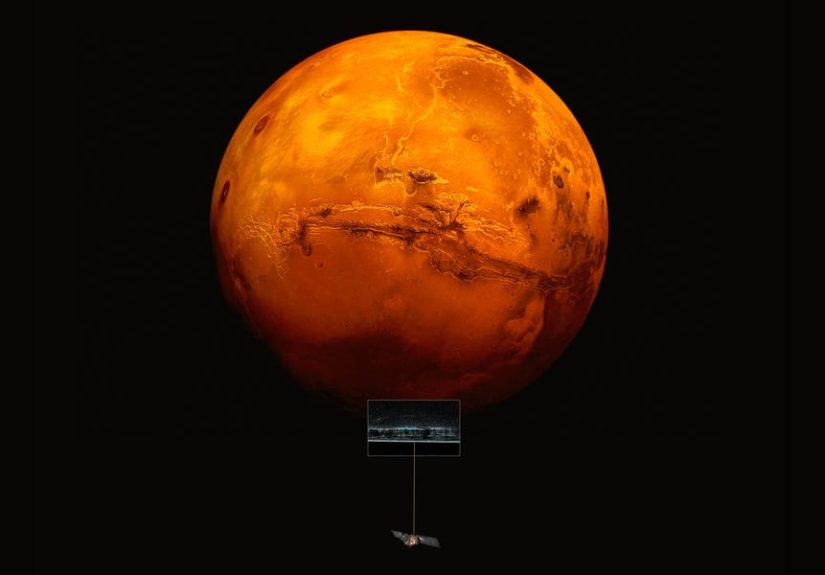 Underground Lake of Liquid Water Detected on Mars
