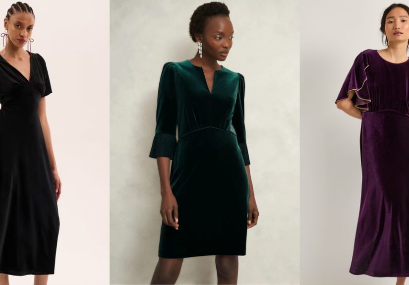 Velvet Dresses Are the Chic Statement for Cold Temperatures
