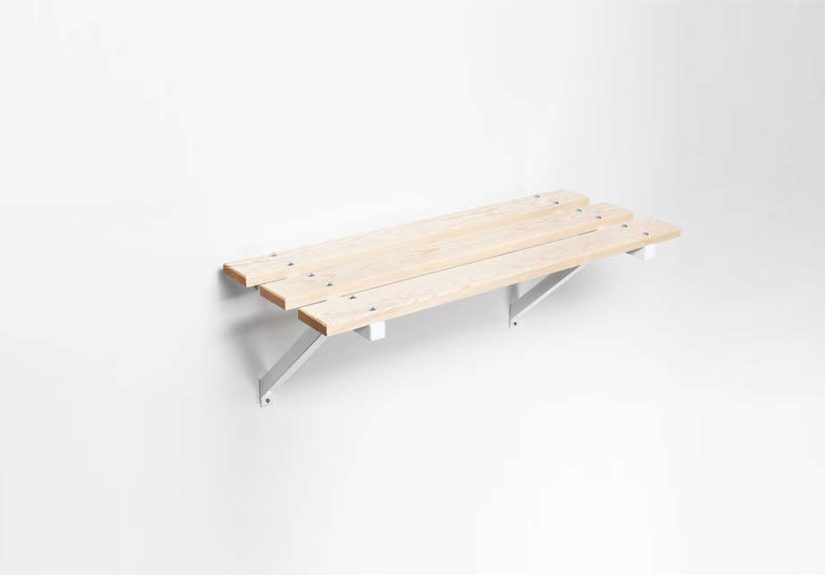 Wall-Mounted Bench 67 Rack