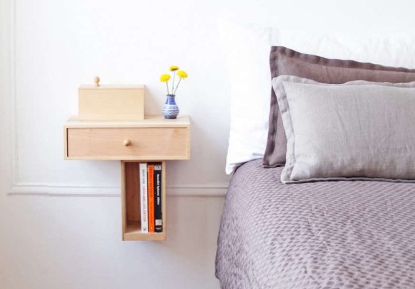 10 Easy Pieces: Wall-Mounted Bedside Shelves with Drawers