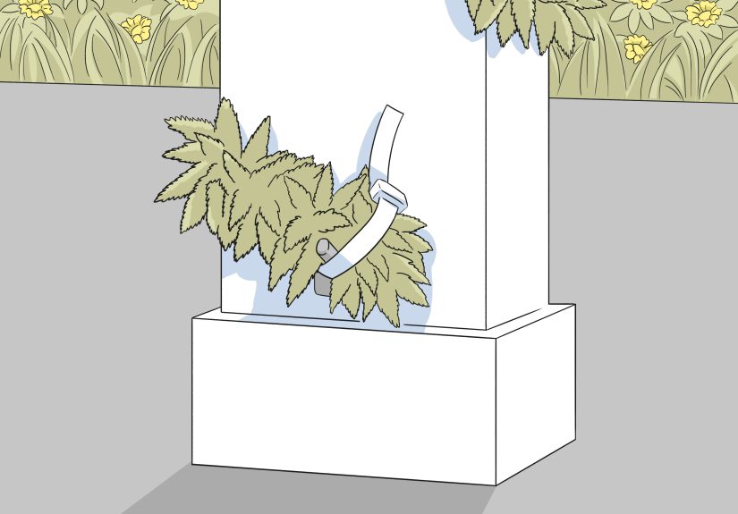 3 Ways to Hang a Garland Outside