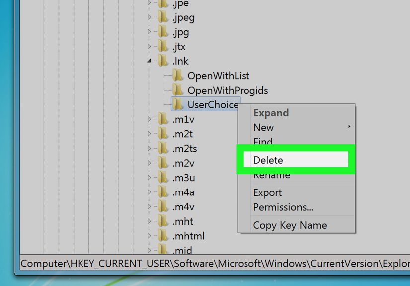 6 Easy Ways to Fix .LNK File Extension Problems in Windows