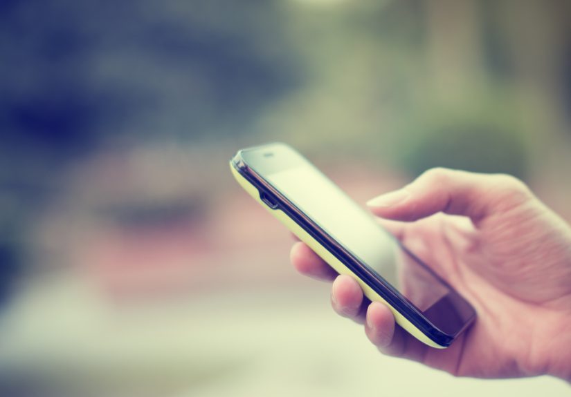 A doctor to a patient: Please call me when you get home